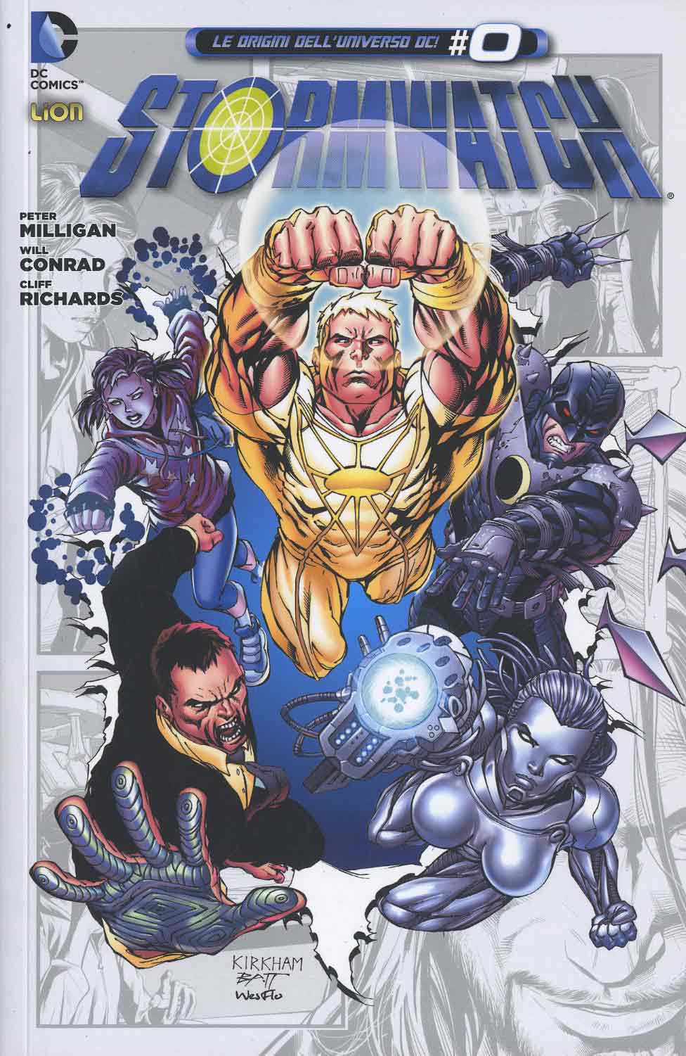 STORMWATCH # 3 TRADIMENTO-LION- nuvolosofumetti.