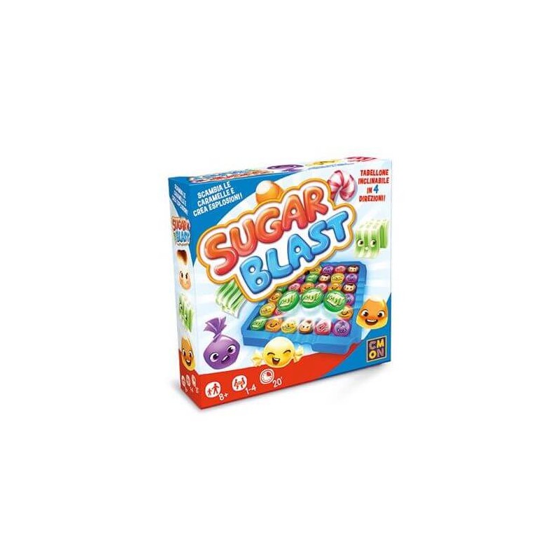 Sugar Blast gioco in italiano, Asmodee, nuvolosofumetti,