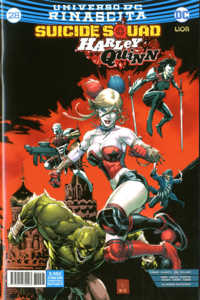 Harley Quinn Suicide Squad rinascita 26-LION- nuvolosofumetti.