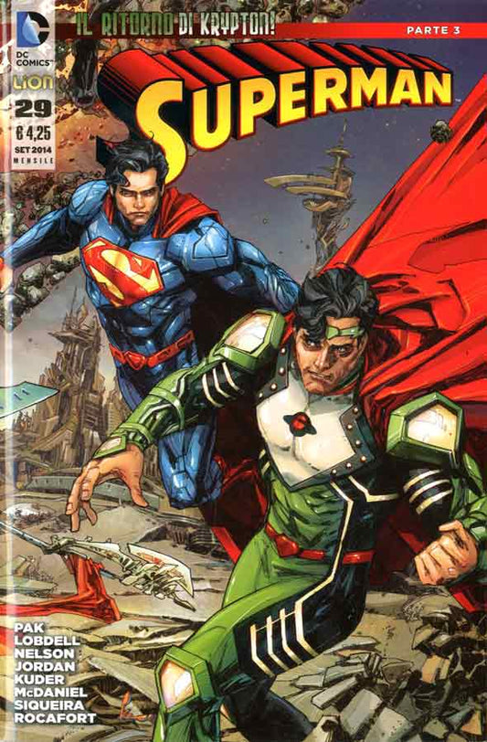 SUPERMAN serie 2012 29-LION- nuvolosofumetti.