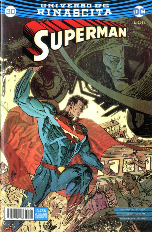 Superman rinascita 30, LION, nuvolosofumetti,