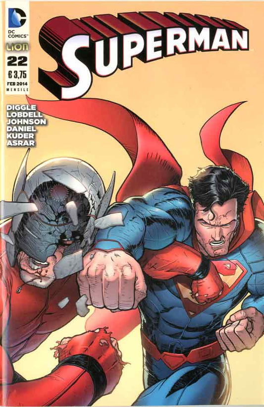 SUPERMAN serie 2012 22-LION- nuvolosofumetti.