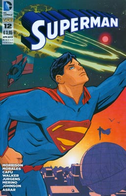 SUPERMAN SERIE 2012 VARIANT # 12 202-LION- nuvolosofumetti.