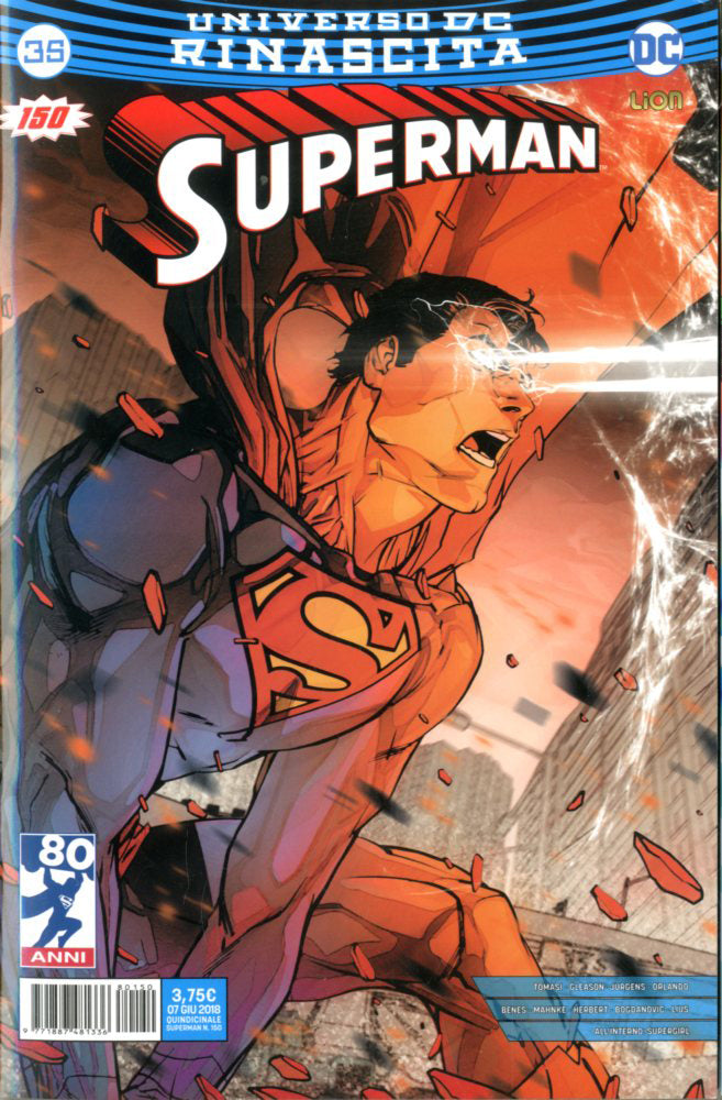Superman rinascita 35-LION- nuvolosofumetti.