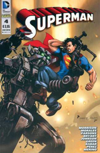 SUPERMAN serie 2012 4-LION- nuvolosofumetti.
