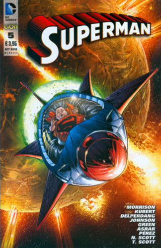 SUPERMAN serie 2012 5-LION- nuvolosofumetti.