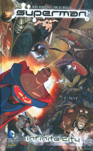 SUPERMAN INFINITE CITY-LION- nuvolosofumetti.