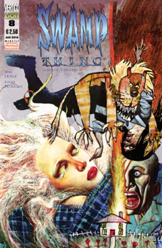 SWAMP THING DI BRIAN K. VAUGHAN 8-LION- nuvolosofumetti.