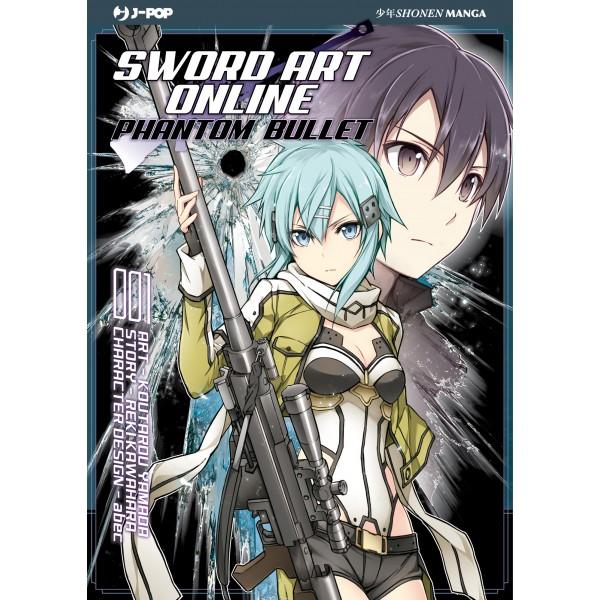 Sword art online Phantom Bullet il manga 3-Jpop- nuvolosofumetti.