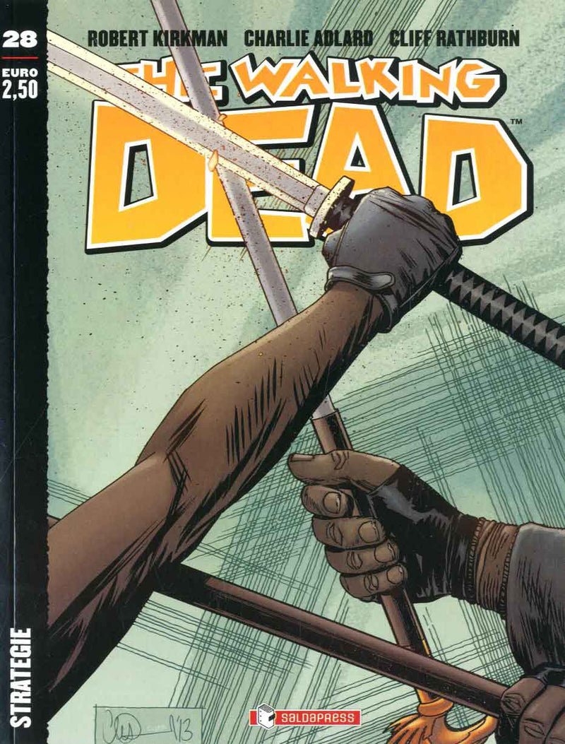 The Walking Dead edicola 28-SALDAPRESS- nuvolosofumetti.