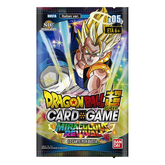 Dragon Ball Super busta italiano - Miraculous Revival-BANDAI- nuvolosofumetti.