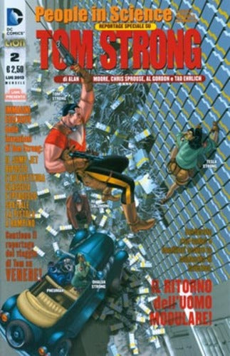 TOM STRONG # 2 2-LION- nuvolosofumetti.