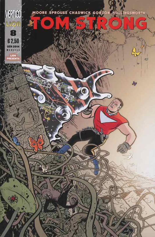 TOM STRONG # 8 8-LION- nuvolosofumetti.