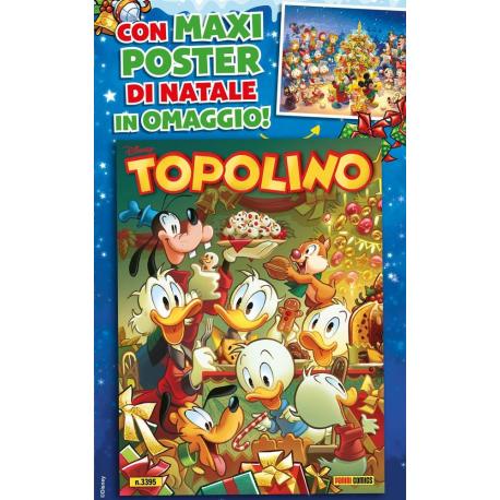 Topolino settimanale3395, PANINI DISNEY, nuvolosofumetti,