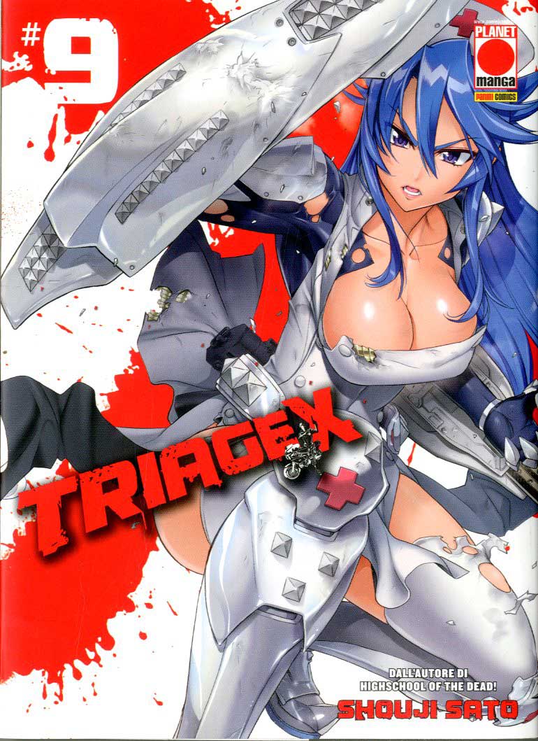 Triage X 9-PANINI COMICS- nuvolosofumetti.