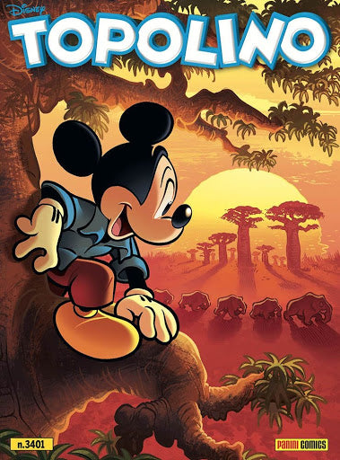 Topolino settimanale 3401, PANINI DISNEY, nuvolosofumetti,