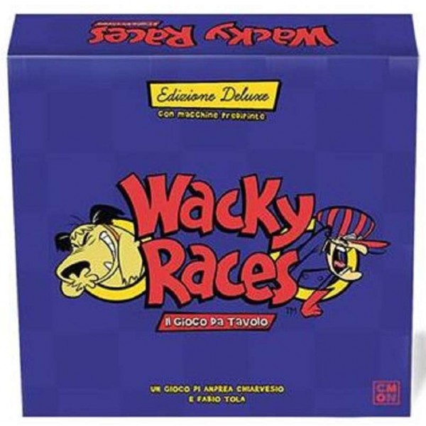 Wacky Races - Deluxe, Asmodee, nuvolosofumetti,