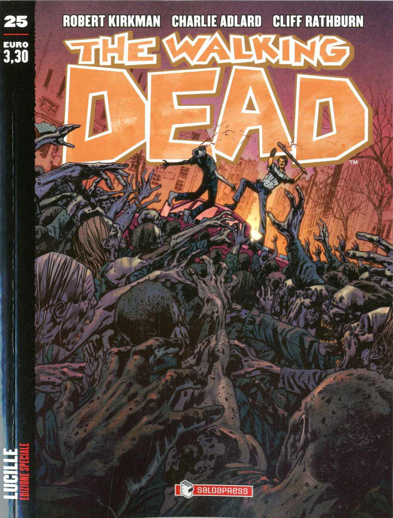 THE WALKING DEAD (2012) 25 VARIANT COVER HITCH - LUCILLE-SALDAPRESS- nuvolosofumetti.