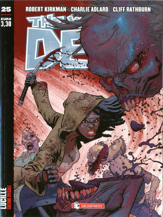 THE WALKING DEAD (2012) 25 VARIANT COVER OTTLEY - LUCILLE-SALDAPRESS- nuvolosofumetti.