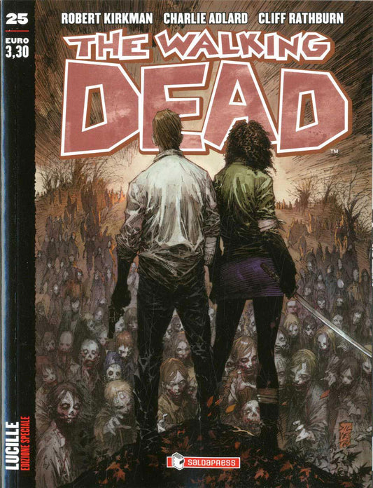 THE WALKING DEAD (2012) 25 VARIANT COVER SILVESTRI - LUCILLE-SALDAPRESS- nuvolosofumetti.