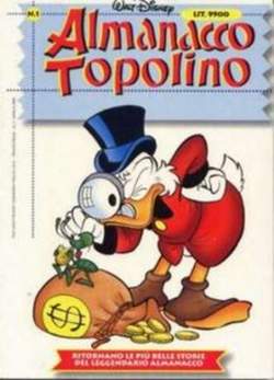 NUOVO ALMANACCO DI TOPOLINO 1-WALT DISNEY ITA- nuvolosofumetti.