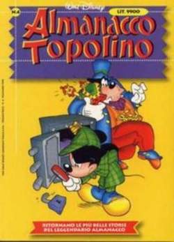 NUOVO ALMANACCO DI TOPOLINO 4-WALT DISNEY ITA- nuvolosofumetti.
