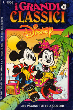 GRANDI CLASSICI 81-WALT DISNEY ITA- nuvolosofumetti.