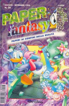 PAPERFANTASY 26-WALT DISNEY ITA- nuvolosofumetti.