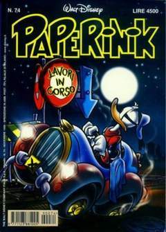 PAPERINIK 74-WALT DISNEY ITA- nuvolosofumetti.