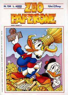 ZIO PAPERONE 134-WALT DISNEY ITA- nuvolosofumetti.