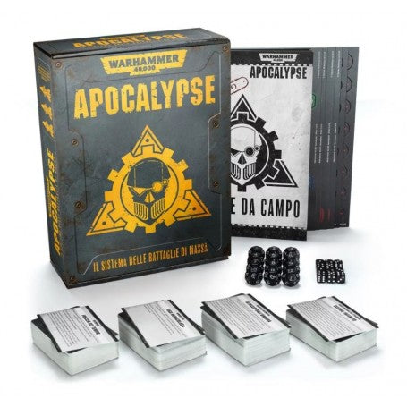 WarHammer 40000 Apocalypse Scatola regolamento Italiano-GAMES WORKSHOP- nuvolosofumetti.