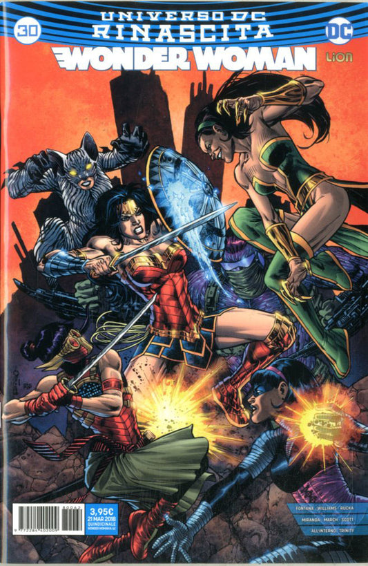 Wonder Woman rinascita 30, LION, nuvolosofumetti,