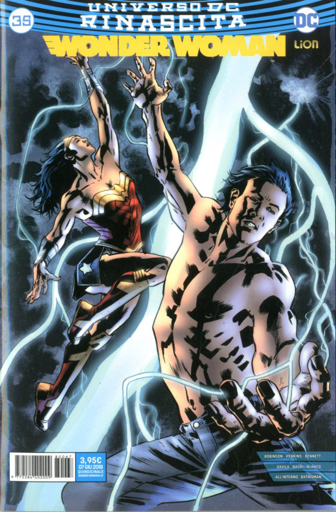 Wonder Woman rinascita 35, LION, nuvolosofumetti,