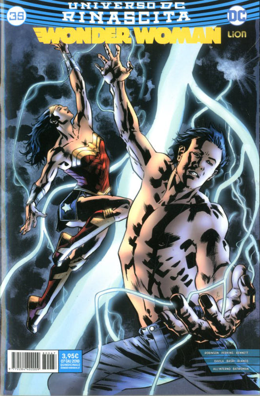 Wonder Woman rinascita 35, LION, nuvolosofumetti,