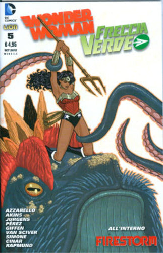 WONDER WOMAN serie 2012 5-LION- nuvolosofumetti.