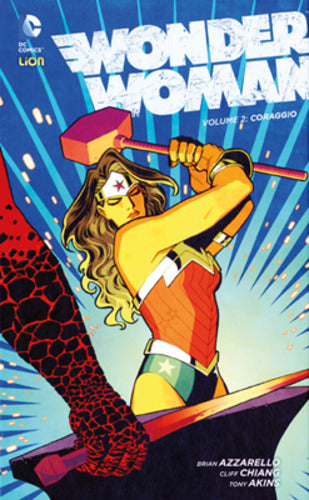 WONDER WOMAN # 2 tp CORAGGIO cartonato 2-LION- nuvolosofumetti.
