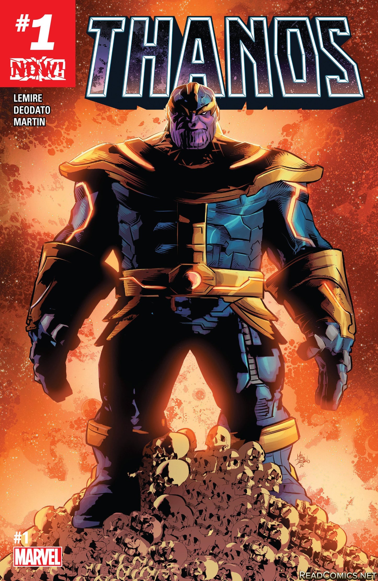 THANOS VOLUME 1 THANOS RITORNA 1-Panini Comics- nuvolosofumetti.