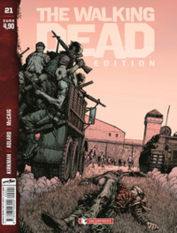 The walking dead edicola color 21