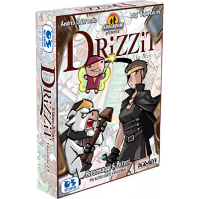 Drizzit Personaggi & Poteri più altre carte fichissime - espansione 2.5-RAVEN DISTRIBUTION- nuvolosofumetti.
