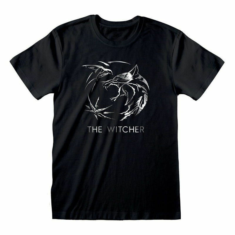 The Witcher t-shirt Silver in logo - taglia media