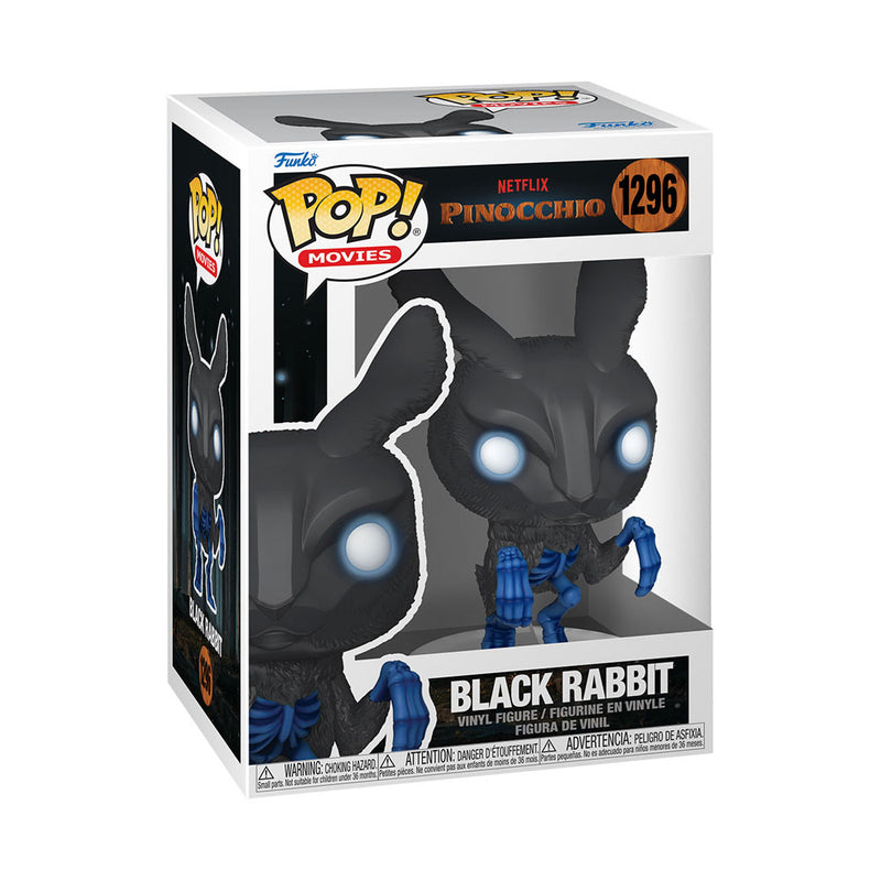 Pinocchio POP! 1296 Movies Vinyl Figure Black Rabbit 9 cm