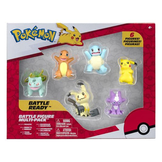 Pokemon battle figure 6-pack 5 cm # 2