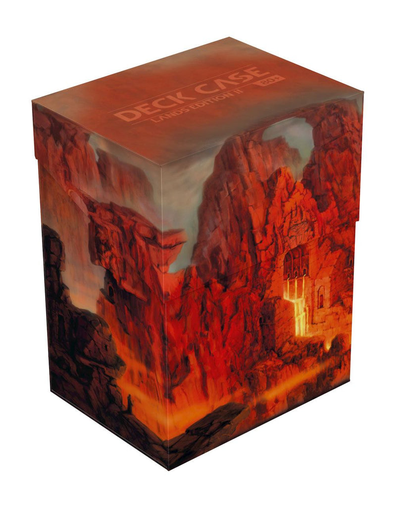 Basic Deck Case 80+ Standard Size Lands Edition II Mountain