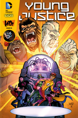 YOUNG JUSTICE # 3 10-LION- nuvolosofumetti.
