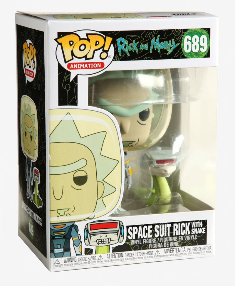 Rick and Morty - Space suit Rick POP 689, funko, nuvolosofumetti,