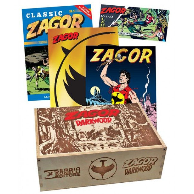 Zagor Darkwood box legno-SERGIO BONELLI EDITORE- nuvolosofumetti.