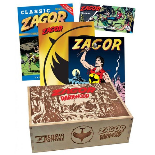 Zagor Darkwood box legno-SERGIO BONELLI EDITORE- nuvolosofumetti.